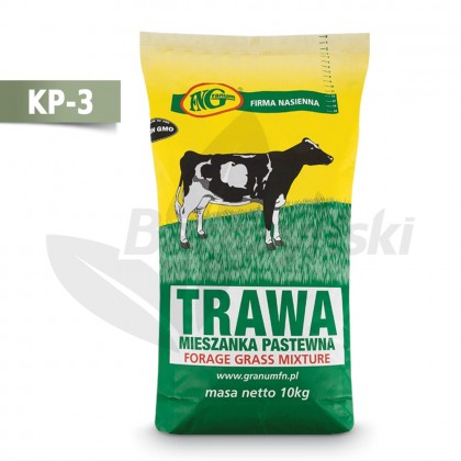 KP-3 mieszanka traw pastwiskowa 10 kg KP-3 mieszanka traw pastwiskowa 10 kg